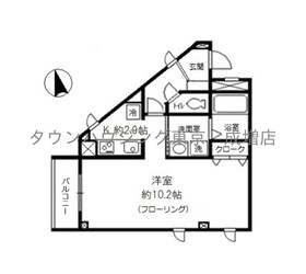 エミール赤塚の物件間取画像